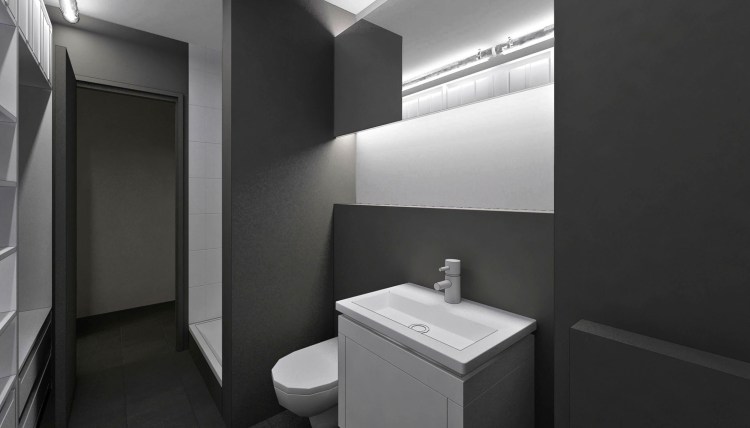 salle de bains et dressing