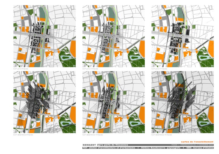 cartes de l'ensoleillement