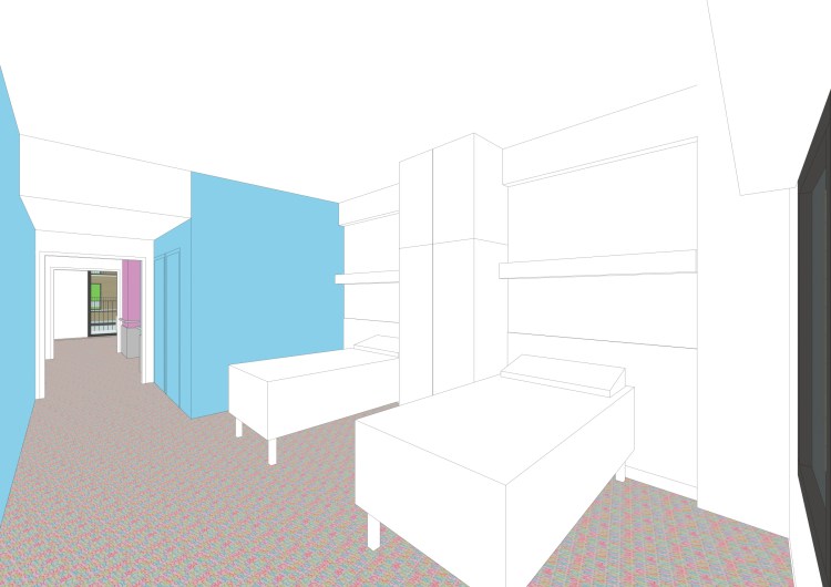 chambre du secteur soins de suite