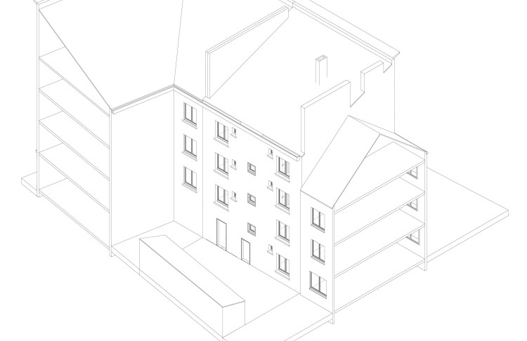 axonométrie / existant